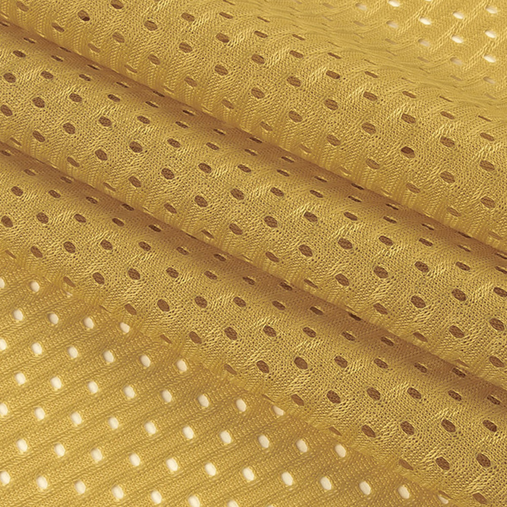 Polyester Athletic Mesh - Vegas Gold - Heracles Collection - Joann Fabrics