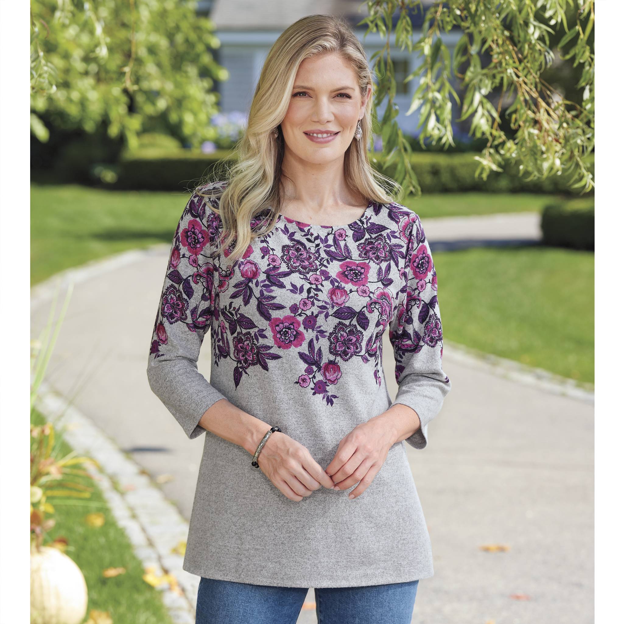 Printed Cozy Pullover - Northstyle Catalog