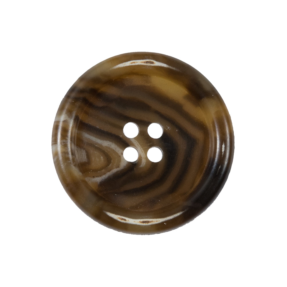Brown 4-Hole Plastic Button - 40L/25.5 - Joann Fabrics