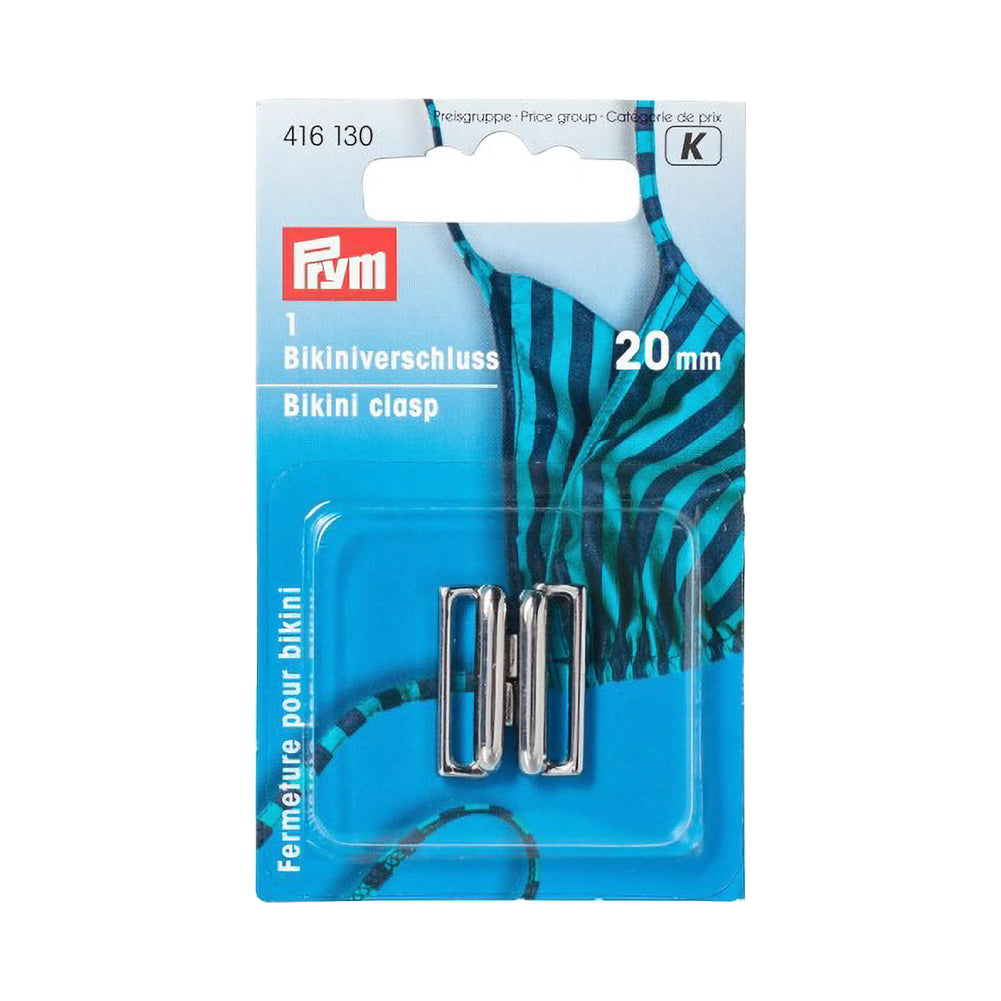 Prym Bikini and Belt Clasp - Silver Metal - 20mm - Joann Fabrics