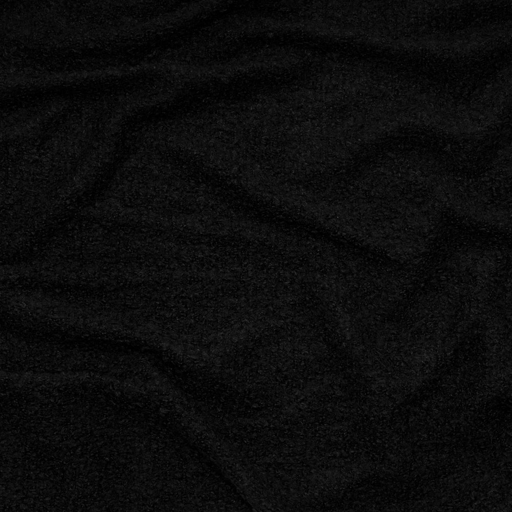 Black Boucled Blended Wool Knit - Joann Fabrics