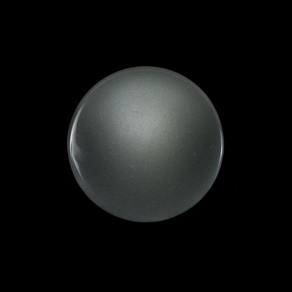Italian Light Gray Flat Shank Back Button - 36L/23mm - Joann Fabrics