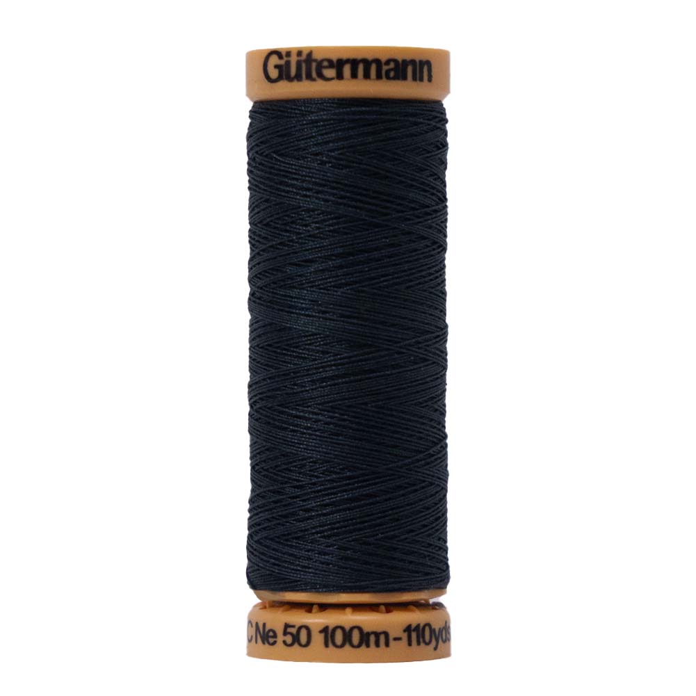Gutermann Natural Cotton Thread 100m - 9800 Almost Black - Joann Fabrics