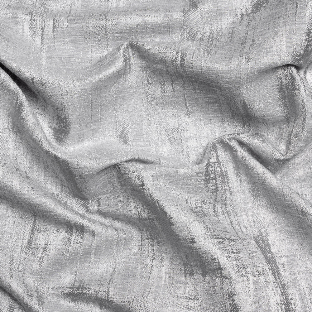 Drapery Jacquard - Dove Distressed Abstract - British Imported - Joann Fabrics