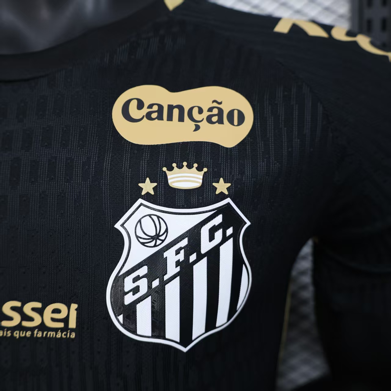 2025/2026 Player Version Santos Special Edition Black Football Shirt 1:1 Thai Quality
