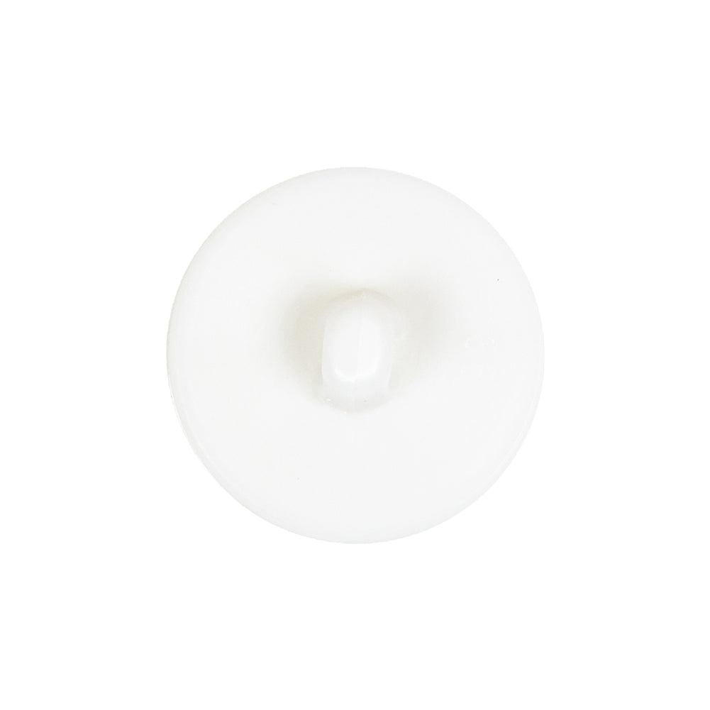 White Bevel Cut Shank Back Plastic Button - 36L/23mm - Joann Fabrics