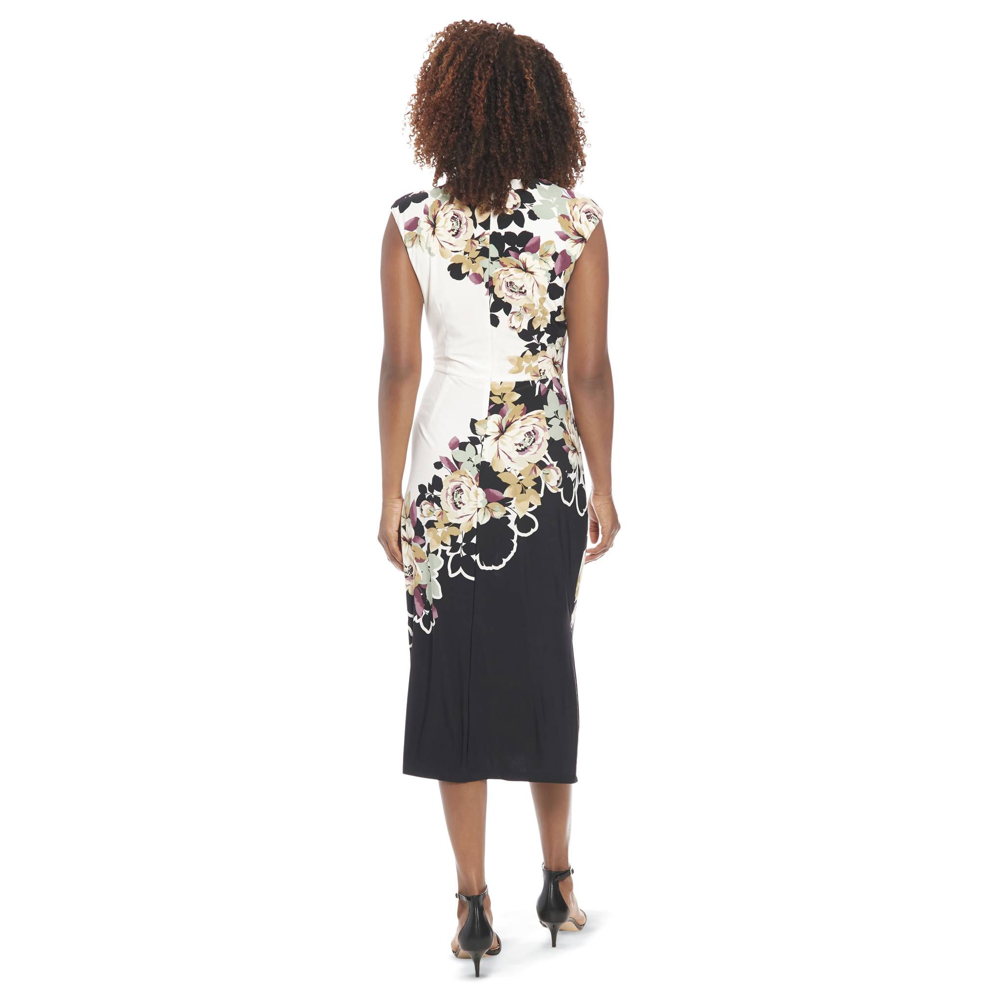 Asymmetrical Neckline Garden Dress - Northstyle Catalog