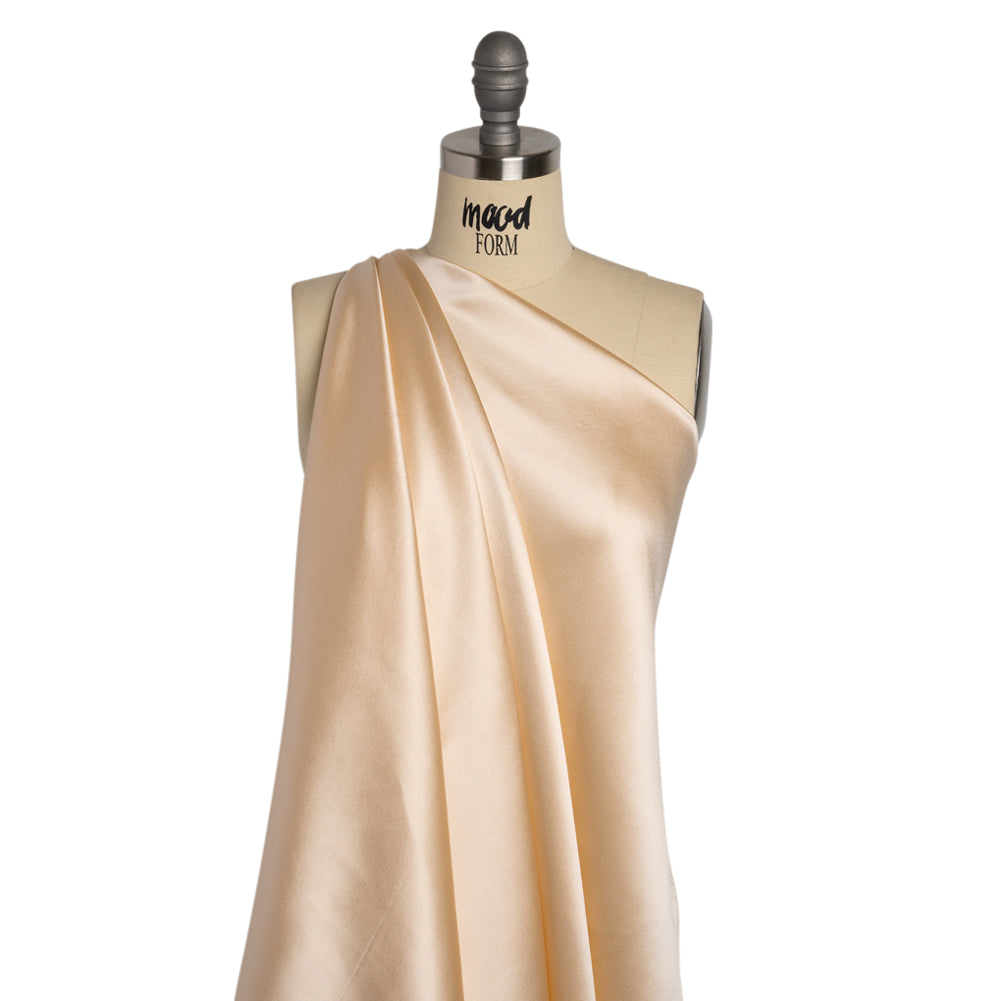 Silk Crepe Back Satin - Cream Pink - Premium Collection - Joann Fabrics