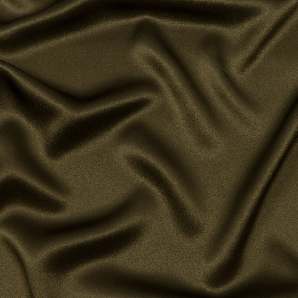 Stretch Silk Charmeuse - Olive Green - Premium Collection - Joann Fabrics