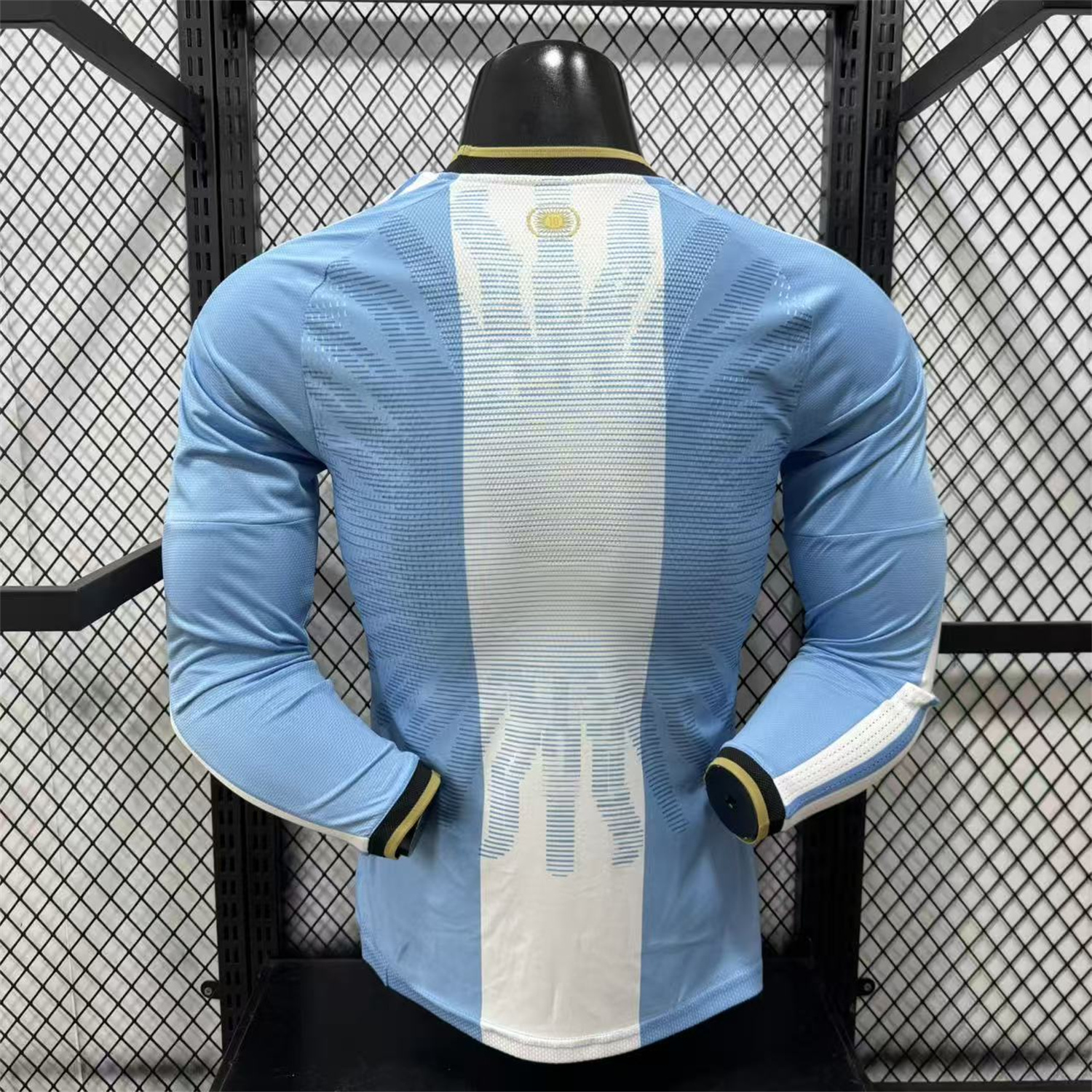Argentina 2026 Messi Last Match Long Sleeves Special Jersey - Player Version - UnitedFutballJersey