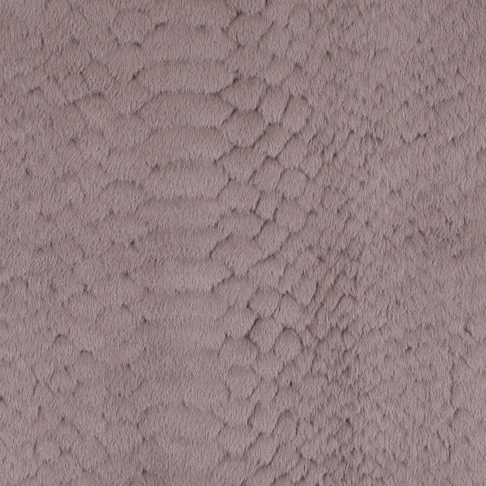 Taupe Silky Embossed Stretch Faux Fur - Joann Fabrics