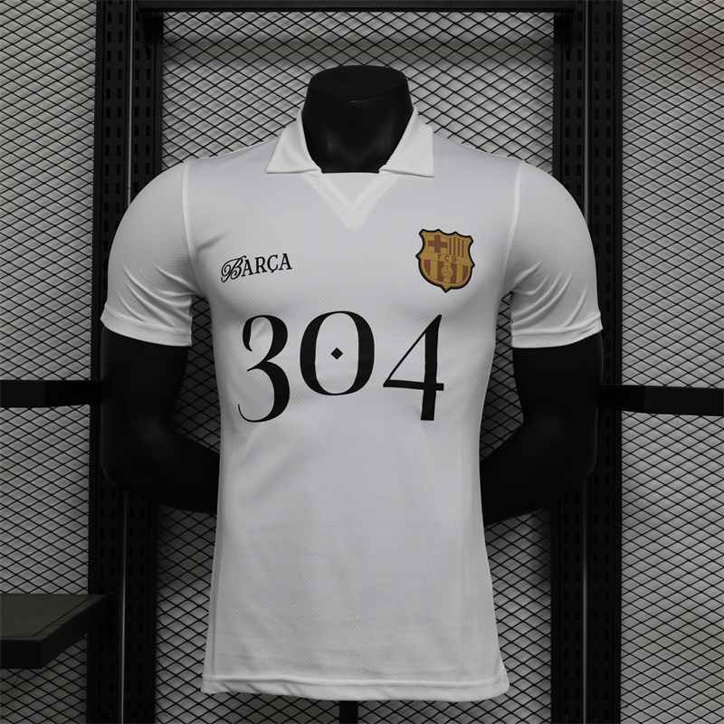 2024/2025 Player Version Barcelona 304 Anniversary Edition Jersey 1:1 Thai Quality