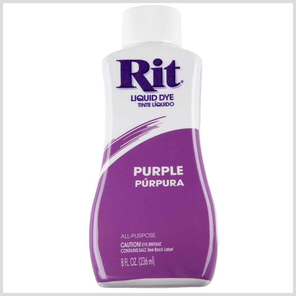 Rit All-Purpose Liquid Fabric Dye - Purple - 8oz Bottle - Joann Fabrics