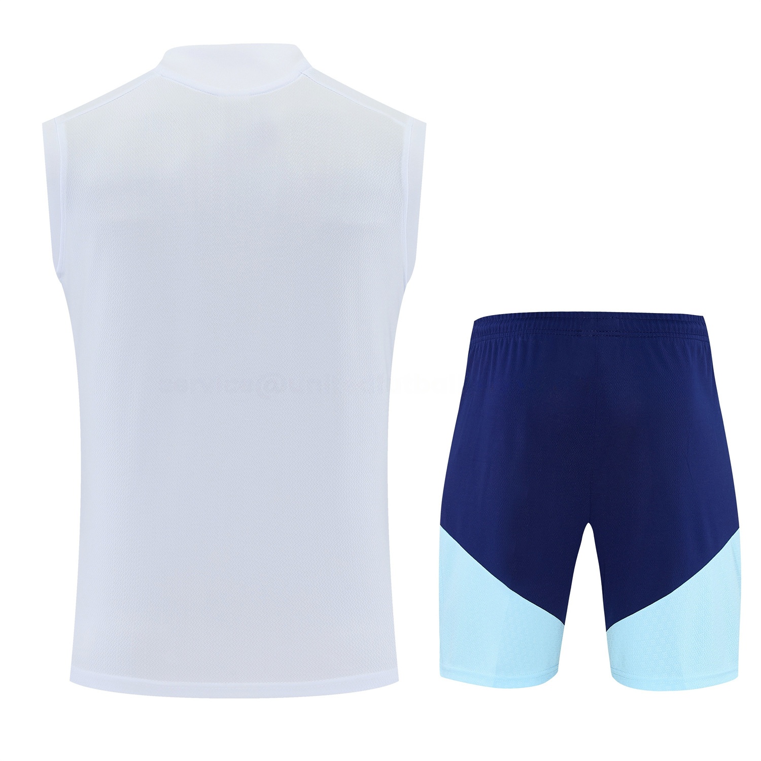 Argentina 2026 Vest Training Set - White Vest and Blue Shorts - UnitedFutballJersey