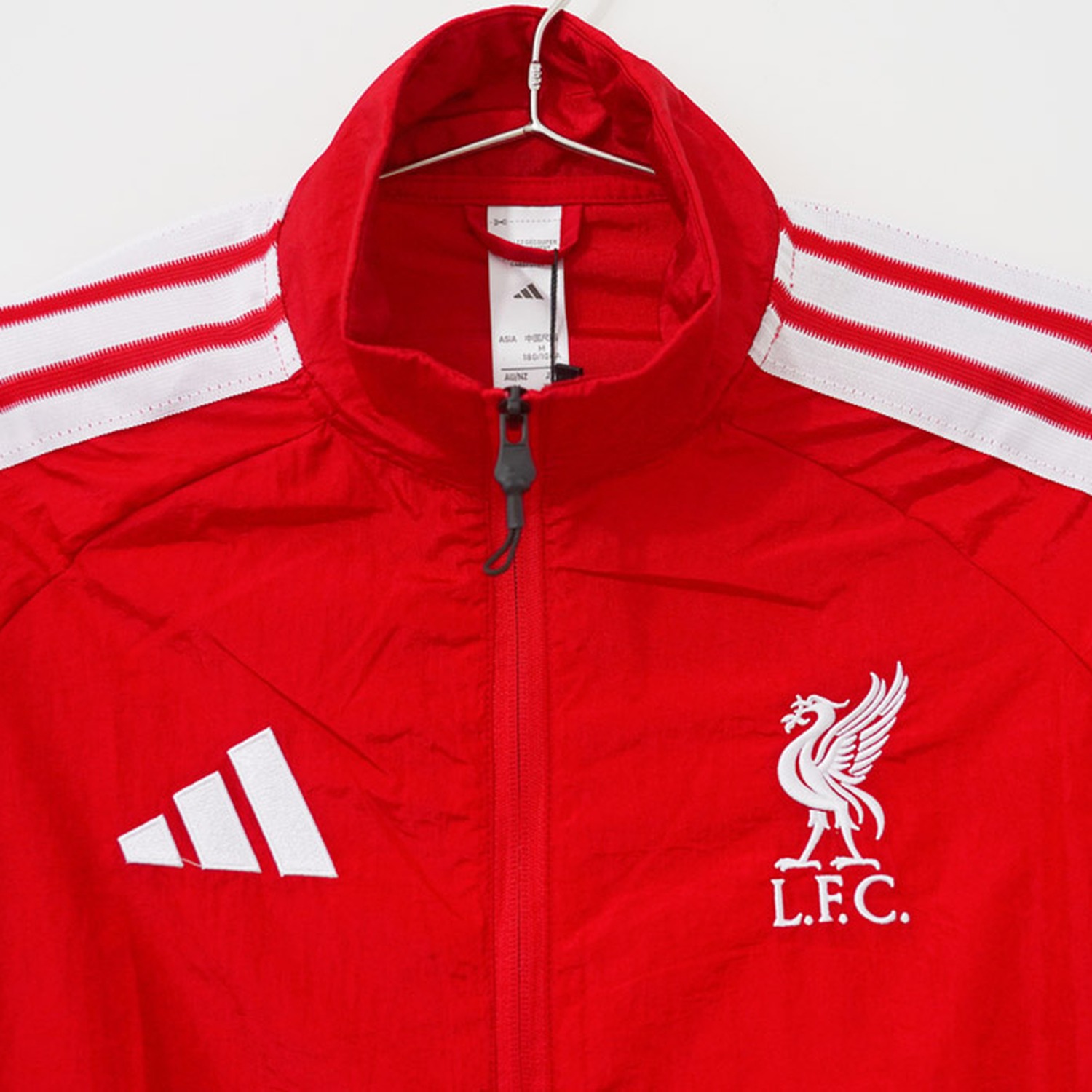 Liver.pool 26-27 Home Windbreaker Jacket - Red - UnitedFutballJersey