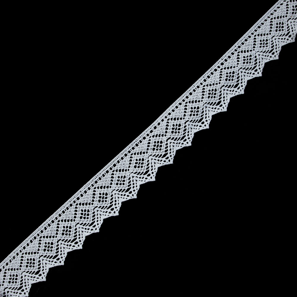 White Crochet Lace Trim - 1.75