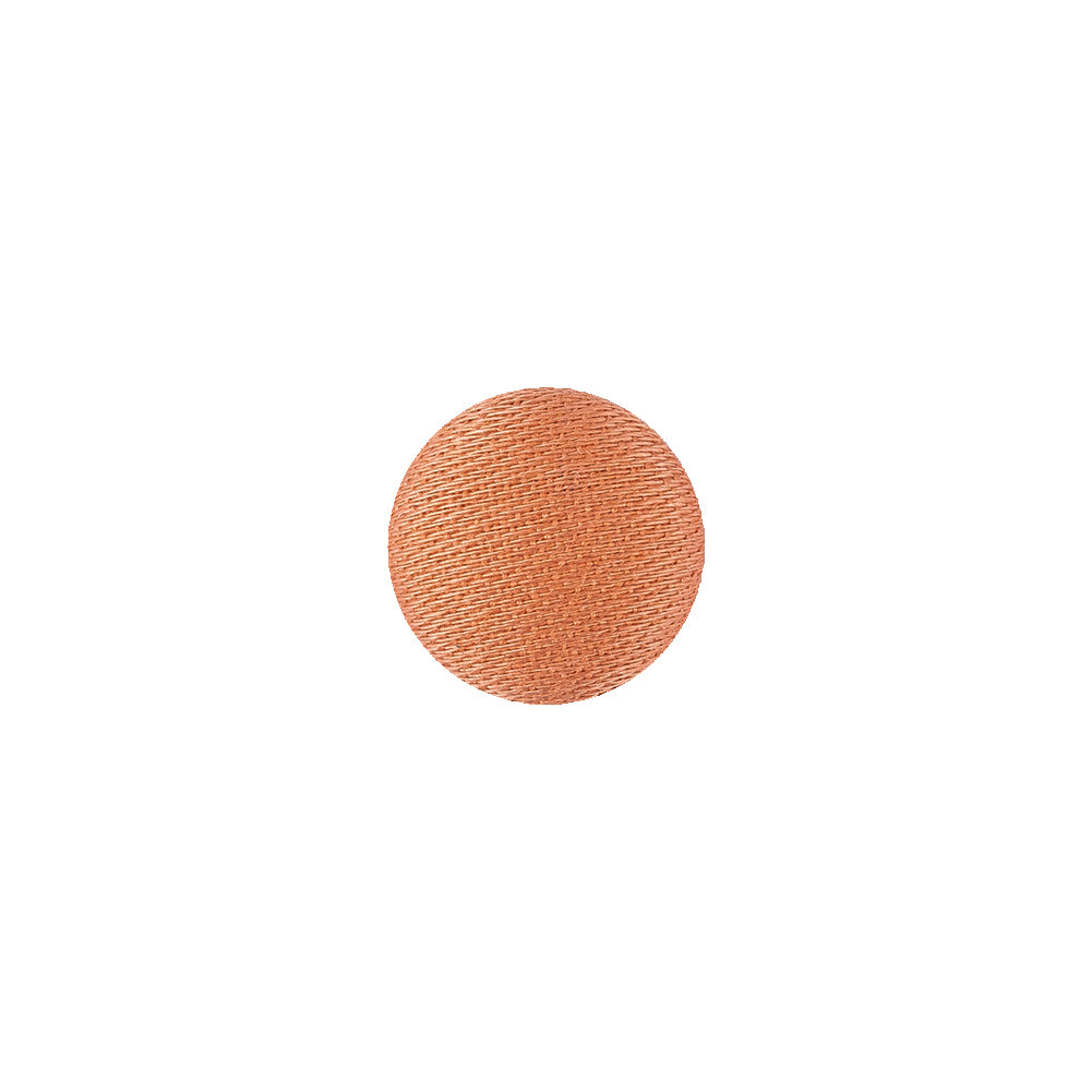 Faded Orange Fabric Covered Low Domed Shank Back Button - 18L/11.5mm - Joann Fabrics