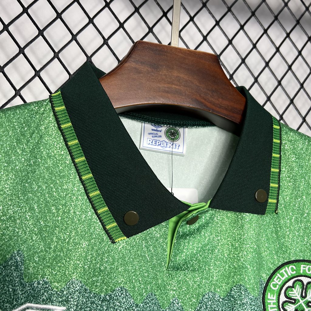 1991/1992 Retro Celtic Home Football Shirt 1:1 Thai Quality