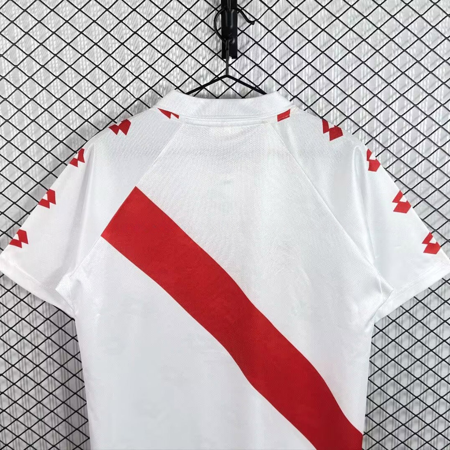 Retro Rayo Vallecano 1991-94 Home Jersey - UnitedFutballJersey