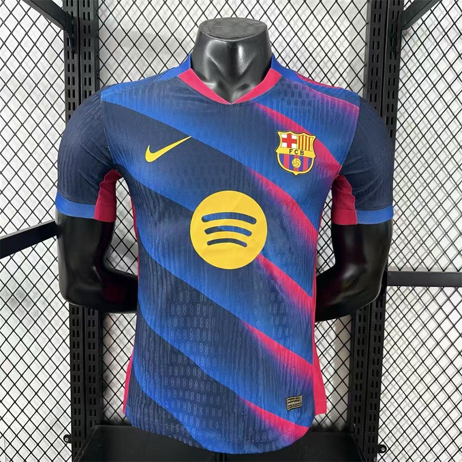 Barcelona 25-26 Red And Blue Twill Special Jersey - Player Version - UnitedFutballJersey