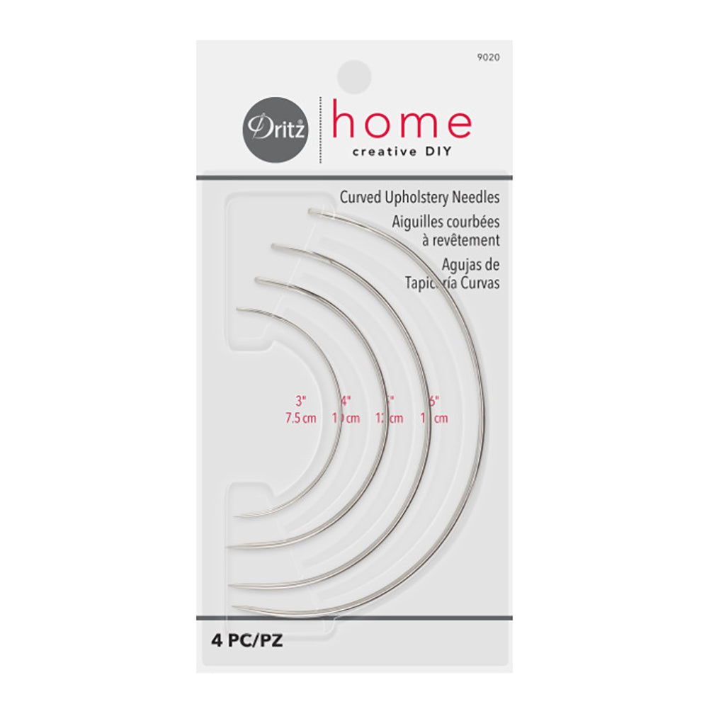Dritz Home Curved Upholstery Needles - Nickel - 4 PC - Joann Fabrics