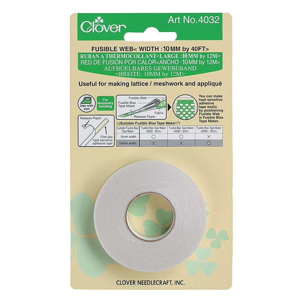 Clover Fusible Web Tape - 10mm/0.375