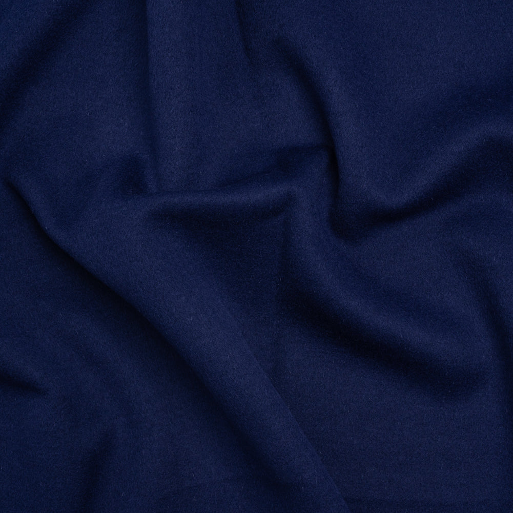Virgin Wool and Cashmere Double Cloth Coating - Bright Navy - Astana Collection - Joann Fabrics
