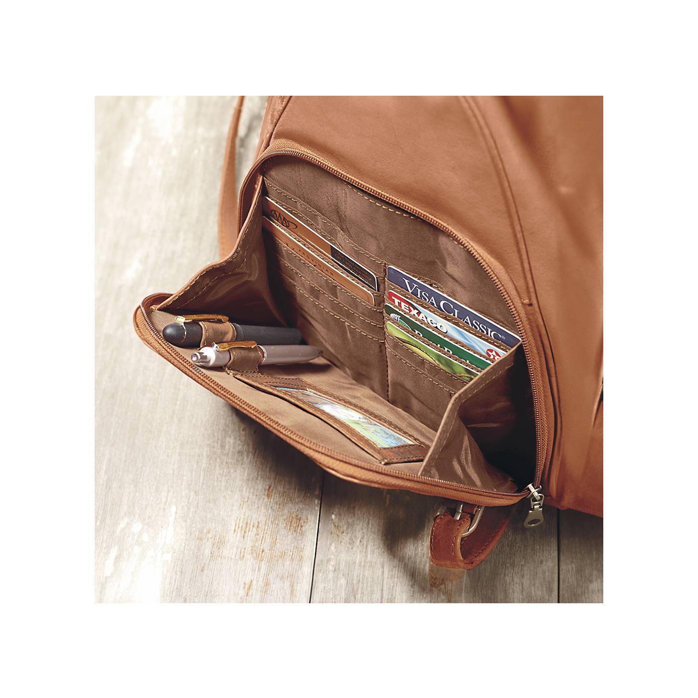 Leather Organizer Backpack - Northstyle Catalog