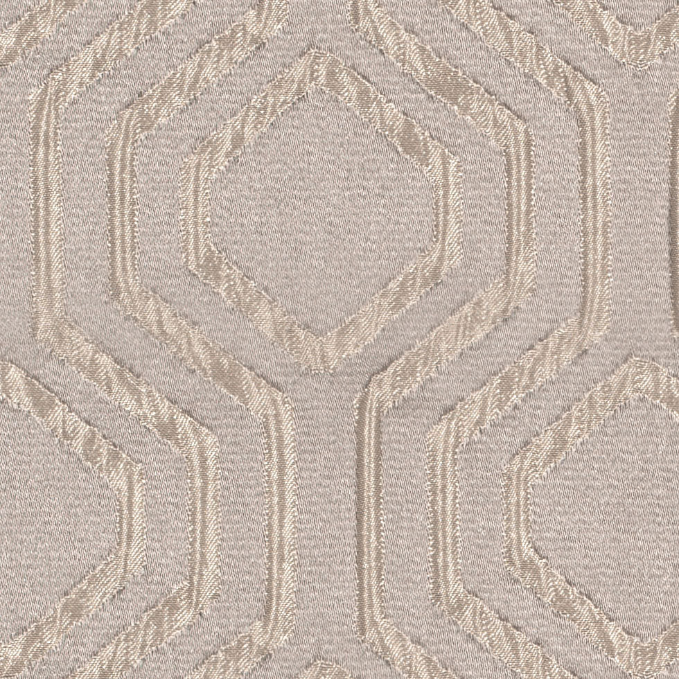 Ivory Geometric Brocade - Joann Fabrics