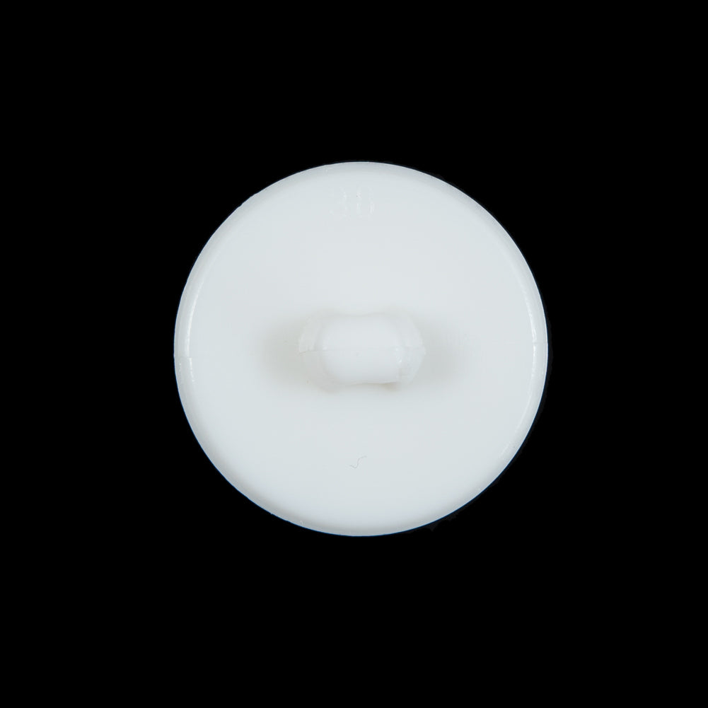 Italian White Shank Back Button - 36L/23mm - Joann Fabrics