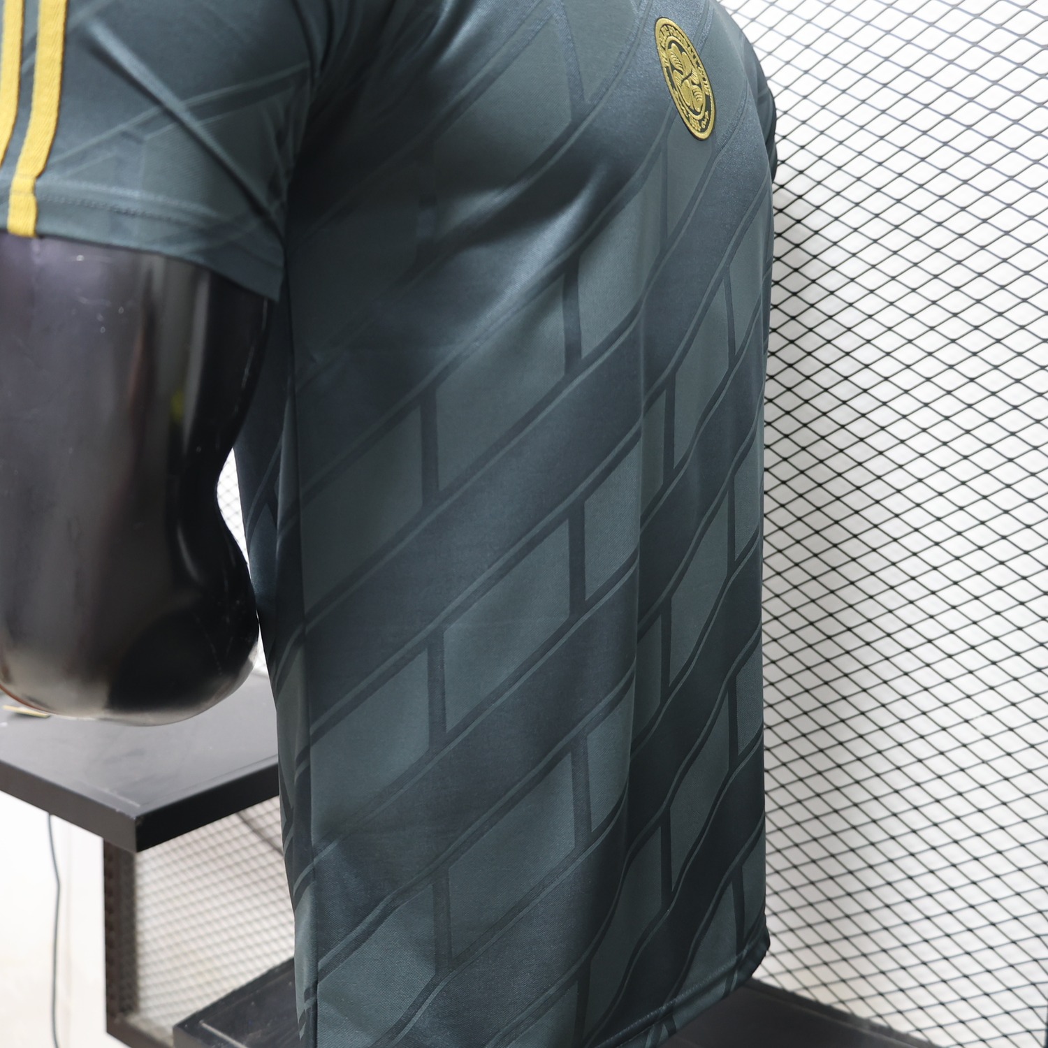 Celtic 26-27 Dark Green Gold Retro Style Casual Jersey - Player Version - UnitedFutballJersey