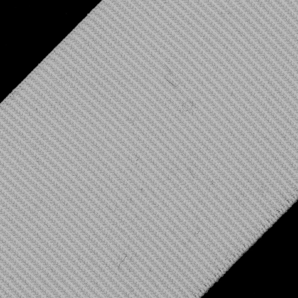 White Stretch Grosgrain - 2