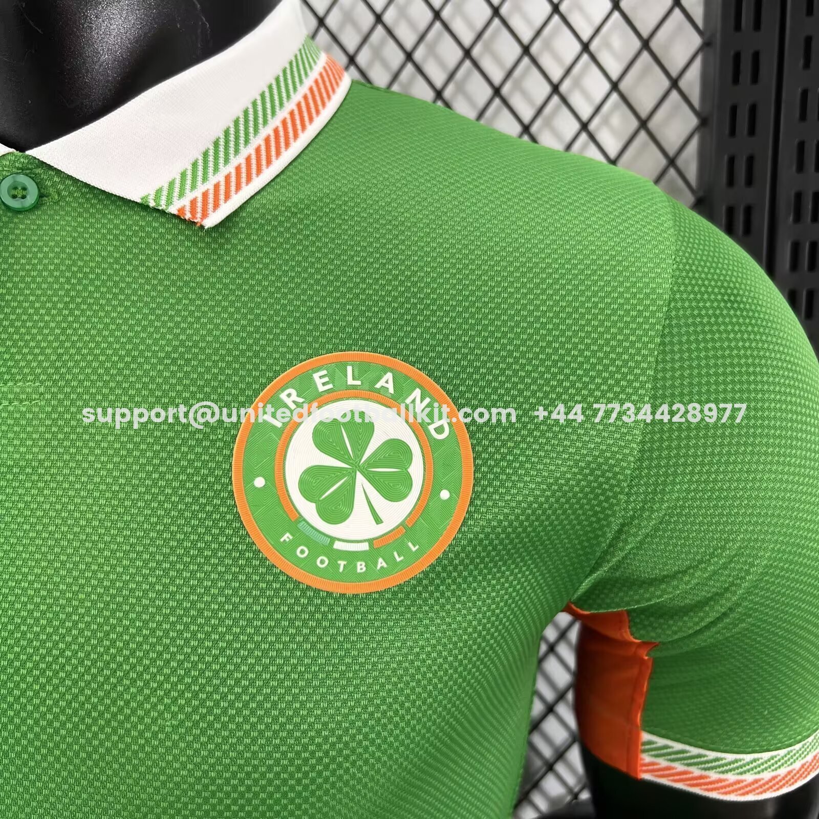 Ireland 2026 Women's Team Home Jersey - Player Version - UnitedFutballJersey
