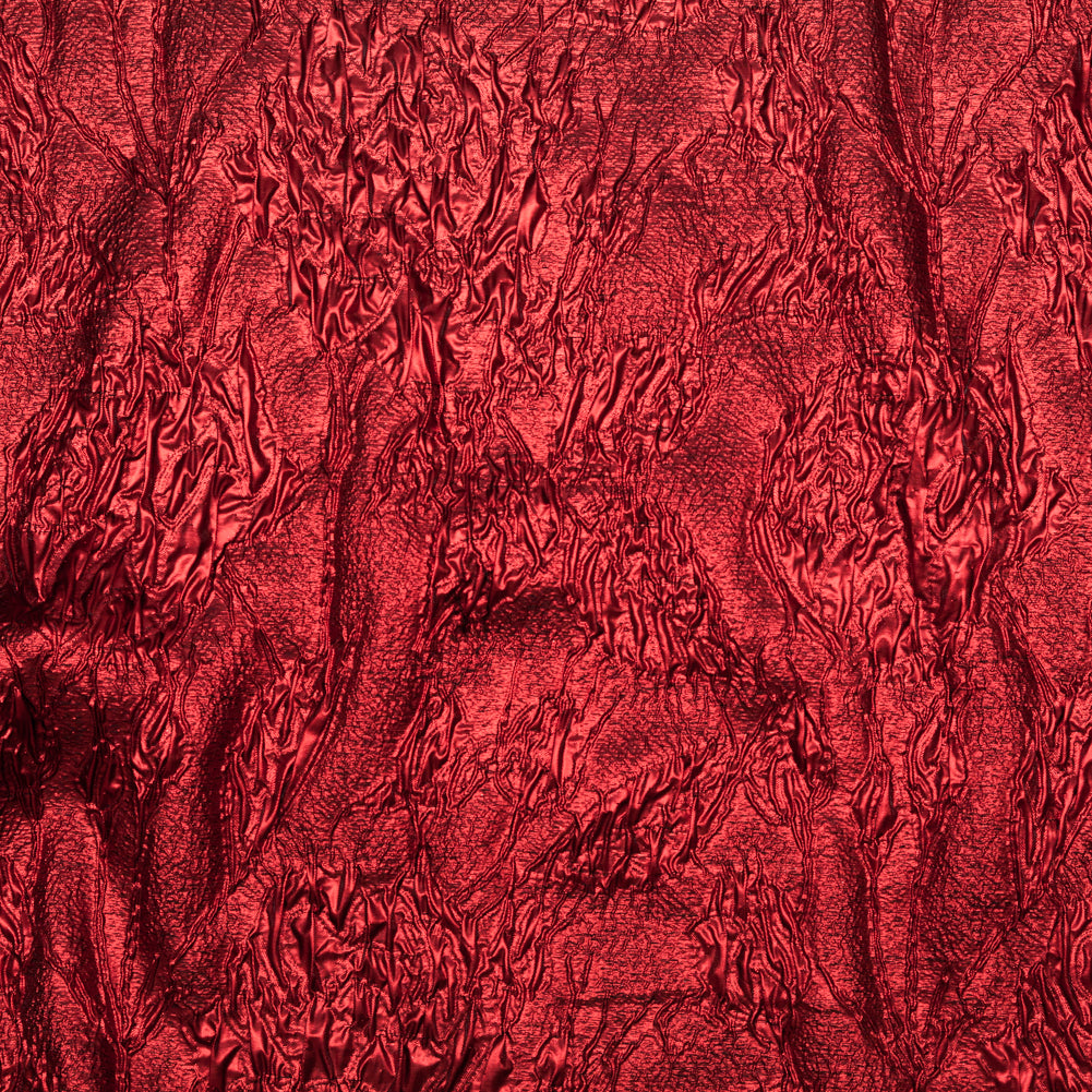 Metallic Syrah Crinkled Luxury Brocade - Joann Fabrics