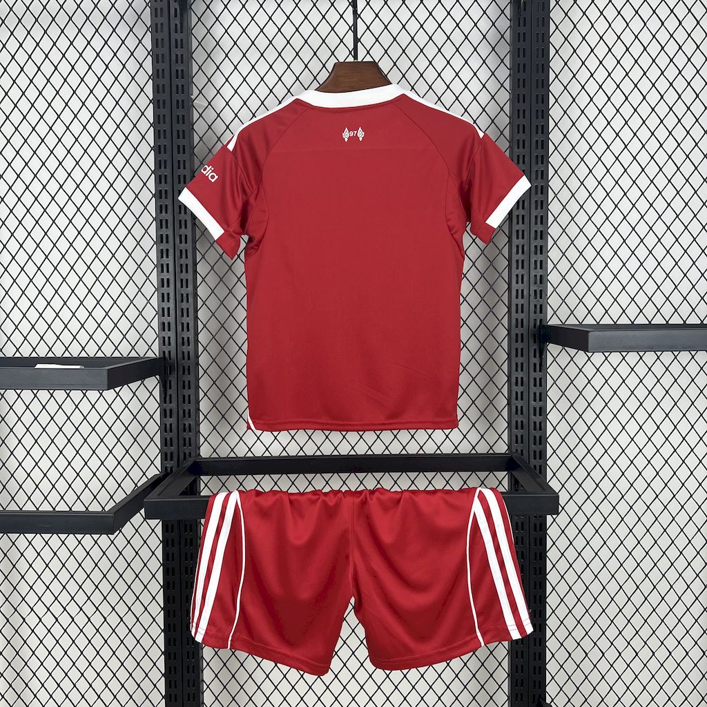 2025/2026 Liverpool Home Football Jersey 1:1 Thai Quality Kids Size