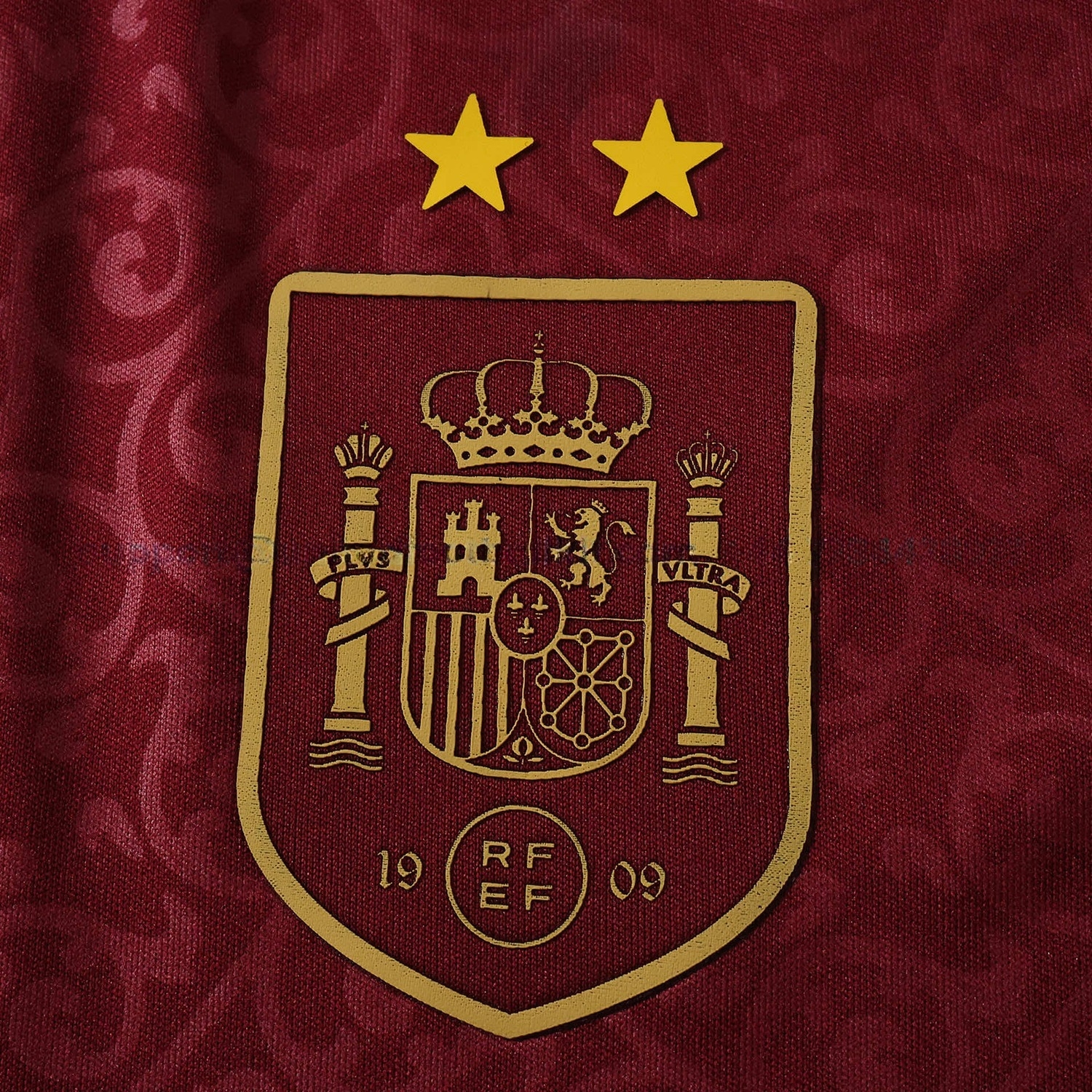 【Two-Crown Star】Women's Spain 2026 Third Wine Red Jersey - Fans Version - UnitedFutballJersey