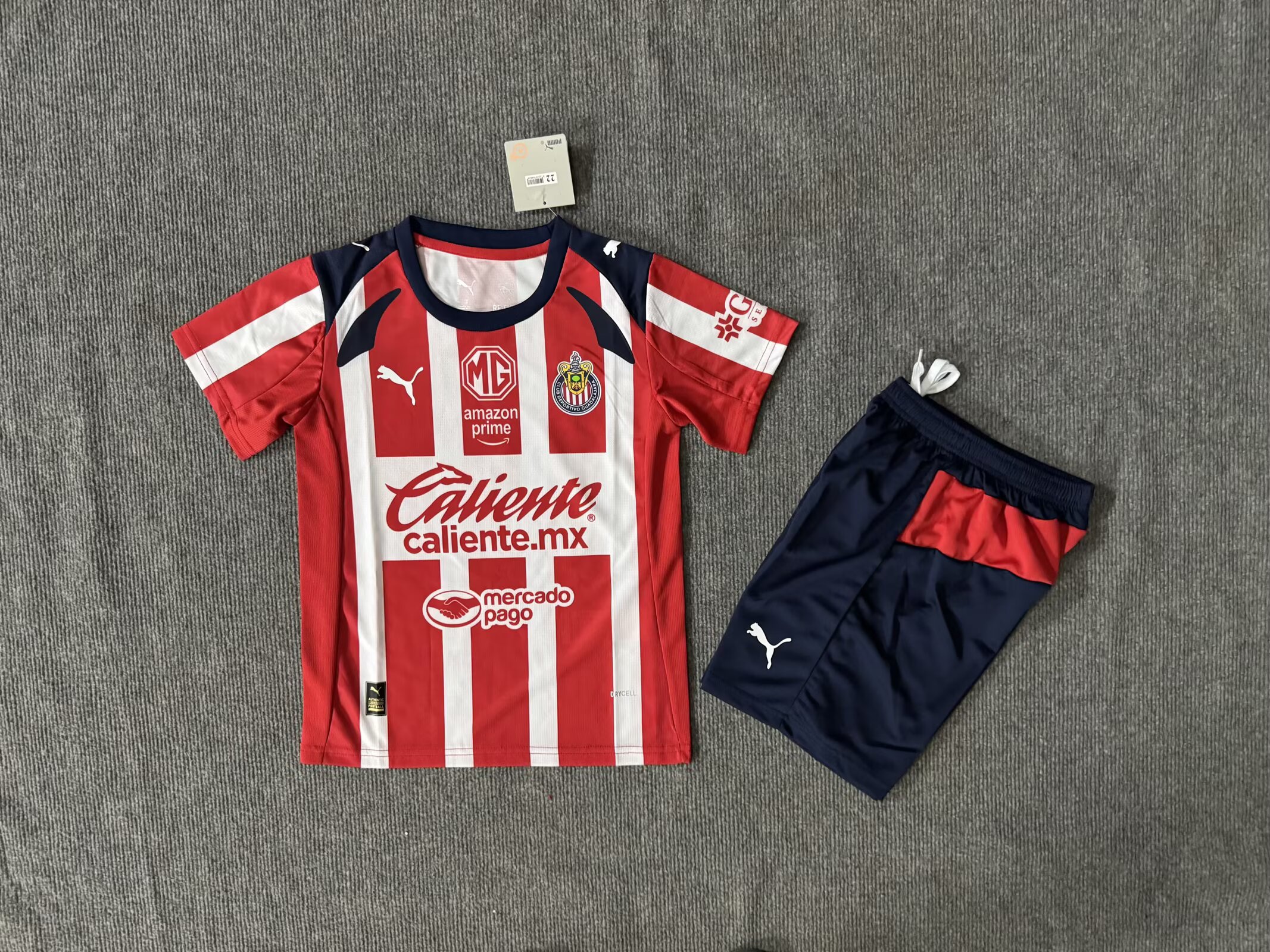 2025/2026 Chivas Home Football Jersey 1:1 Thai Quality Kids Size