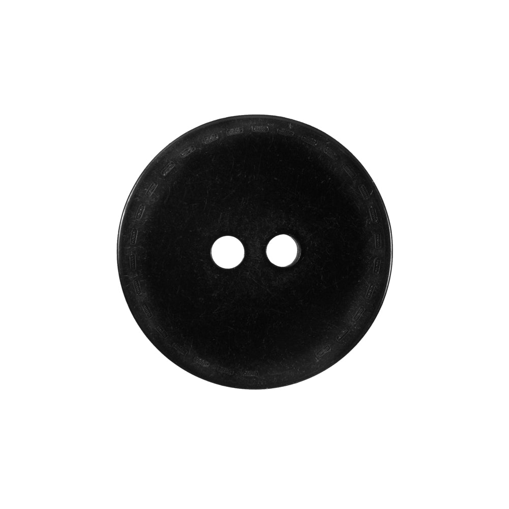 Black Flat Plastic Button - 36L/23mm - Joann Fabrics