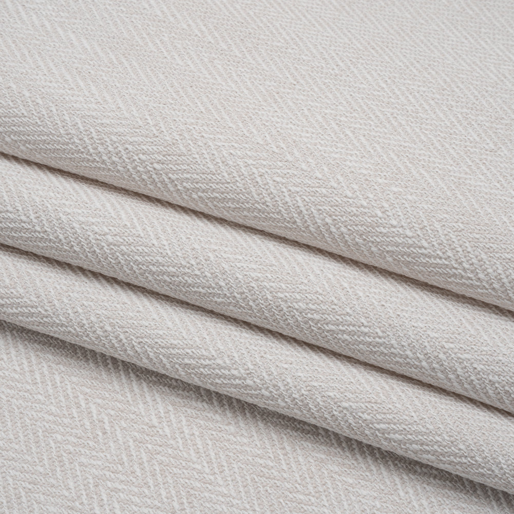 Recycled Polyester Home Decor Twill - Chalk Herringbone - British Imported - Joann Fabrics