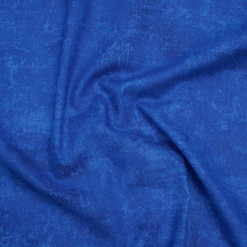 Printed Quilting Cotton by Northcott - Sapphire Painterly Texture - Canvas Collection - Joann Fabrics