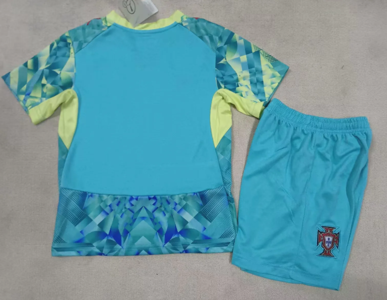 2026 Portugal Goalkeeper  Football Jersey 1:1 Thai Quality Kids Size