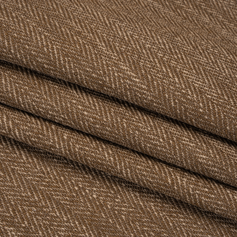 Recycled Polyester Home Decor Twill - Walnut Herringbone - British Imported - Joann Fabrics
