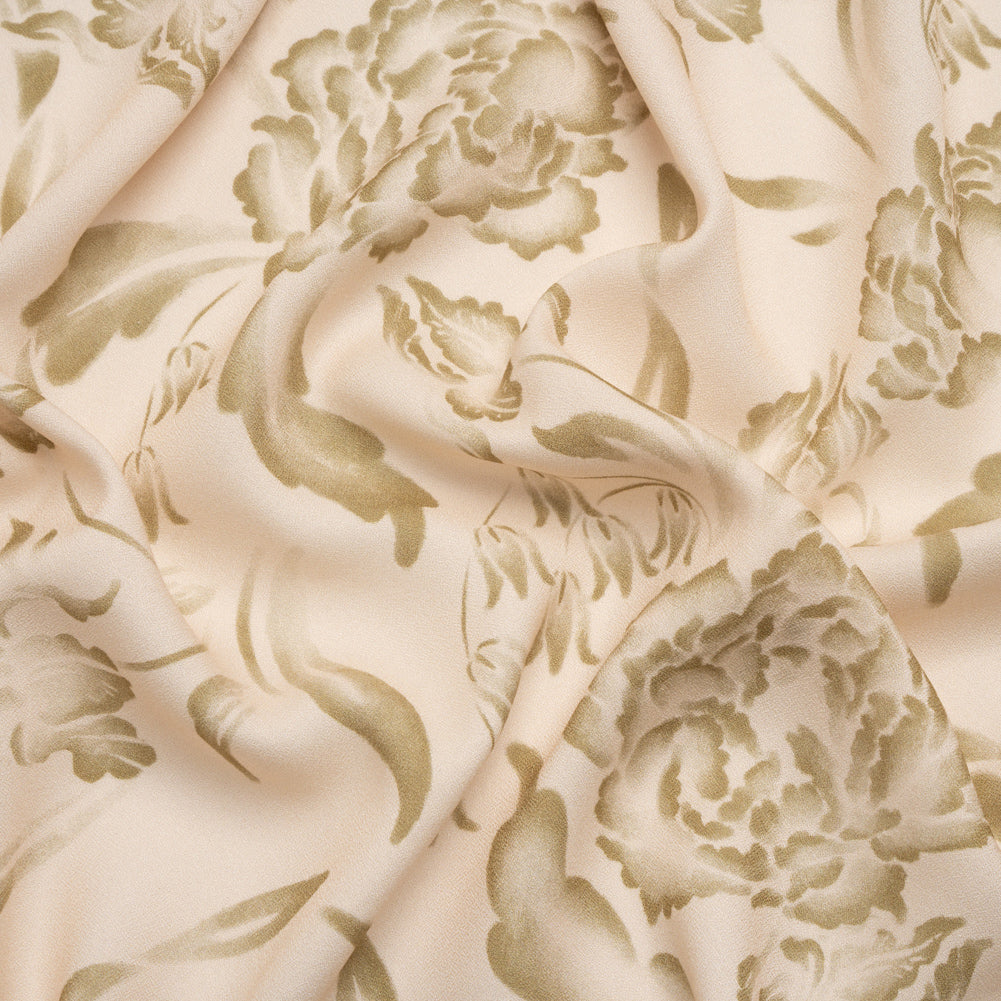 Mood Exclusive Beige Lyme Park Viscose Crepe - Joann Fabrics