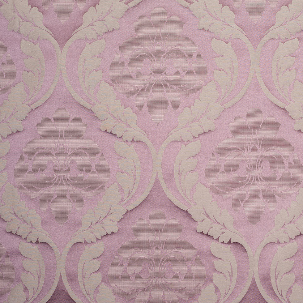 Lilac and Taupe Floral Satin Jacquard - Joann Fabrics