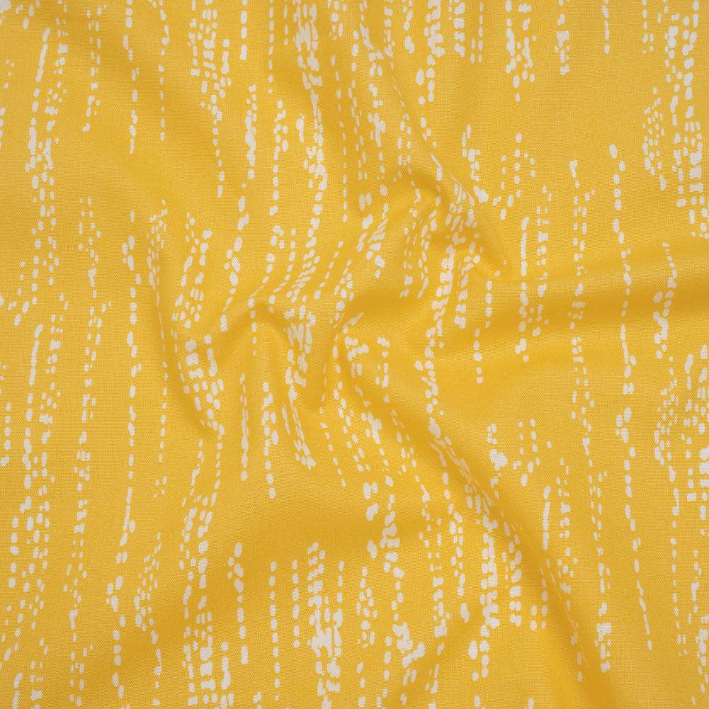 Printed Quilting Cotton by Ghazal Razavi for FIGO Studio - Butter Grass Patch - Seasons Basics Collection - Joann Fabrics
