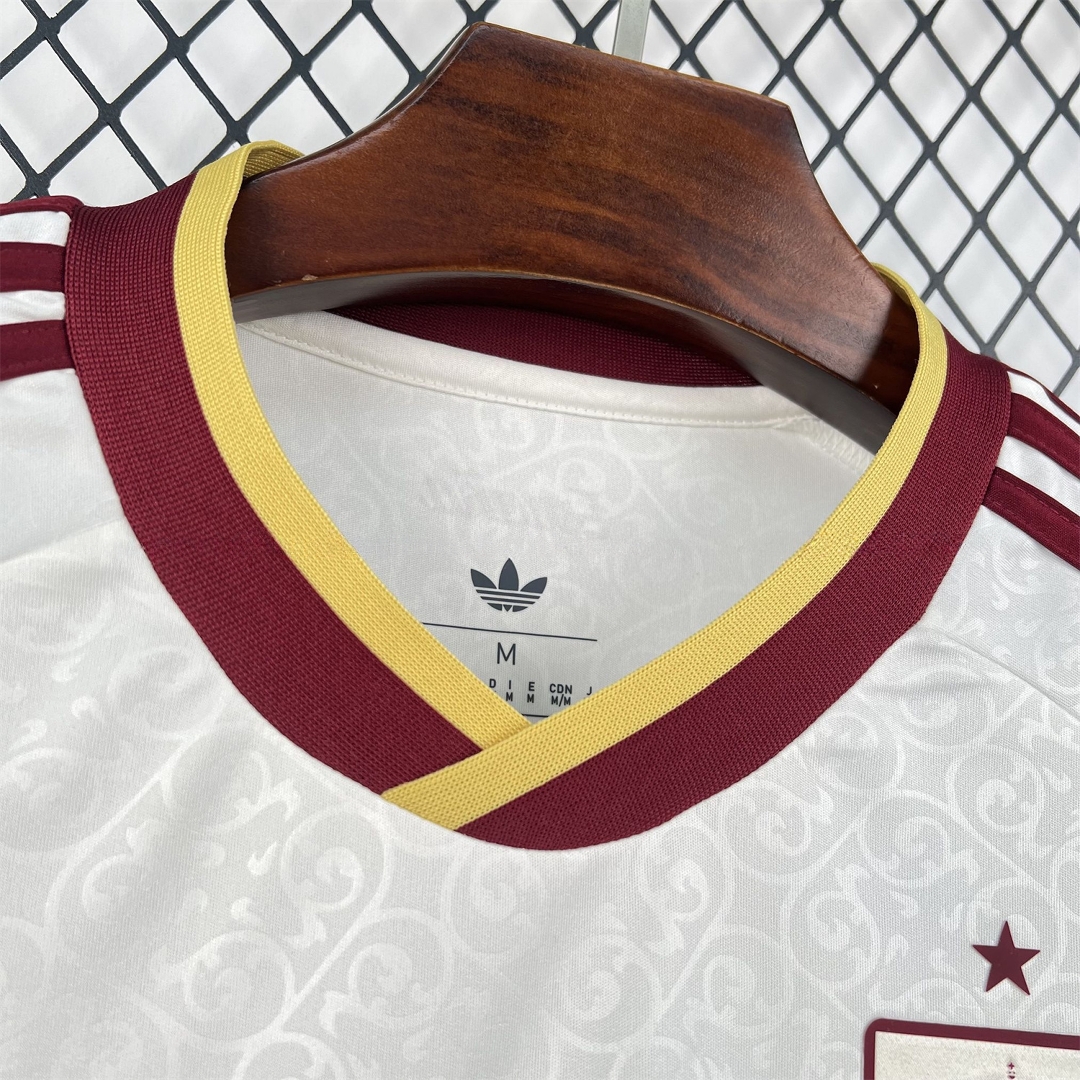 Spain 2026 Dellafuente Co-Branded White Jersey - Fans Version - UnitedFutballJersey