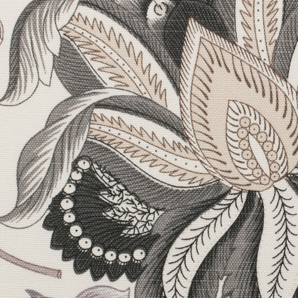 Gray Floral Cotton Blend - Joann Fabrics
