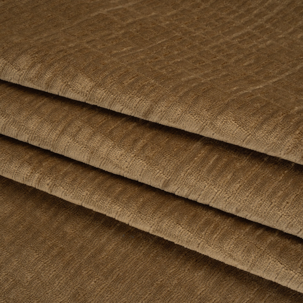 Polyester Upholstery Chenille - Toffee Grid Texture - Carolina Collection - Joann Fabrics