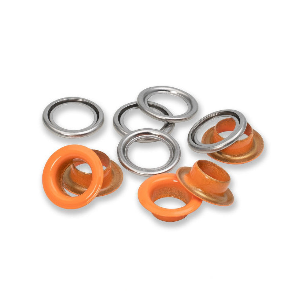 Prym Eyelets with Washers - Orange 11mm - 20pc - Joann Fabrics