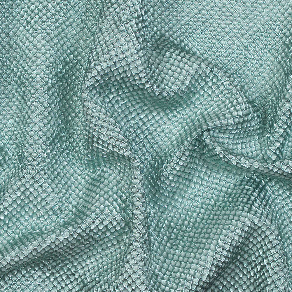 Marylin Metallic Mint Diamond Quilted Brocade - Joann Fabrics